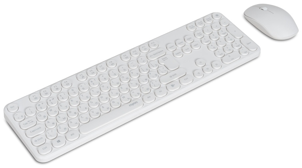 Клавиатура Rapoo X260S белый