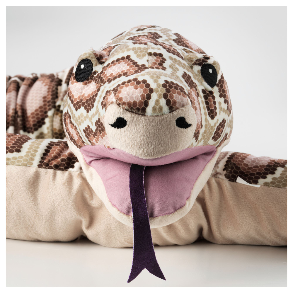 Мягкая игрушка IKEA DJUNGELSKOG (ДЬЮНГЕЛЬСКОГ), Змея