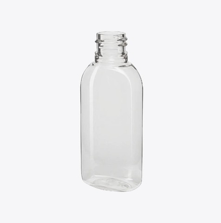 Флакон 50 мл 20 мм ПЭТ Плоский