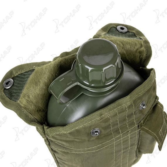 Фляжка №1 армейская в чехле (HS-NP 020009-02) Helios