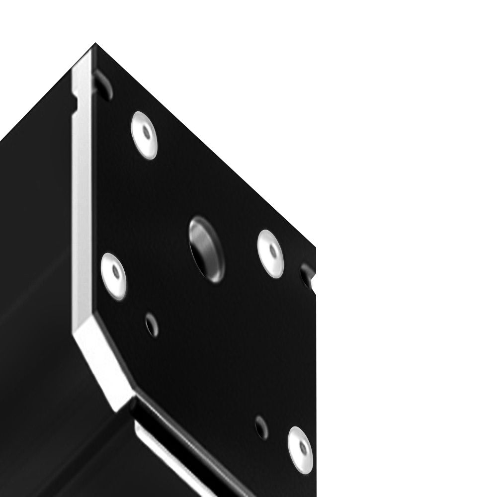 Заглушка для корпуса в натяжной потолок для магнитного шинопровода Magnetic GL3623 BK черный (2шт.)