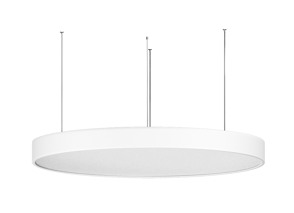 Подвесной светодиодный светильник,  156Ватт,  4000К,  D-1000мм., белый