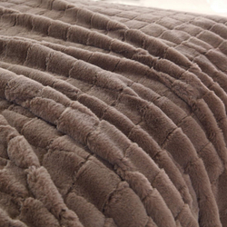 Плед 160х220 Sofi De MarkO Мадлен коричневый