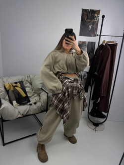 Костюм женский арт. 862 цвет "бежевый"