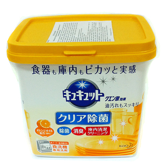 Порошок для посудомоечных машин KAO Cucute Citric Acid Effect, апельсин, 680 г