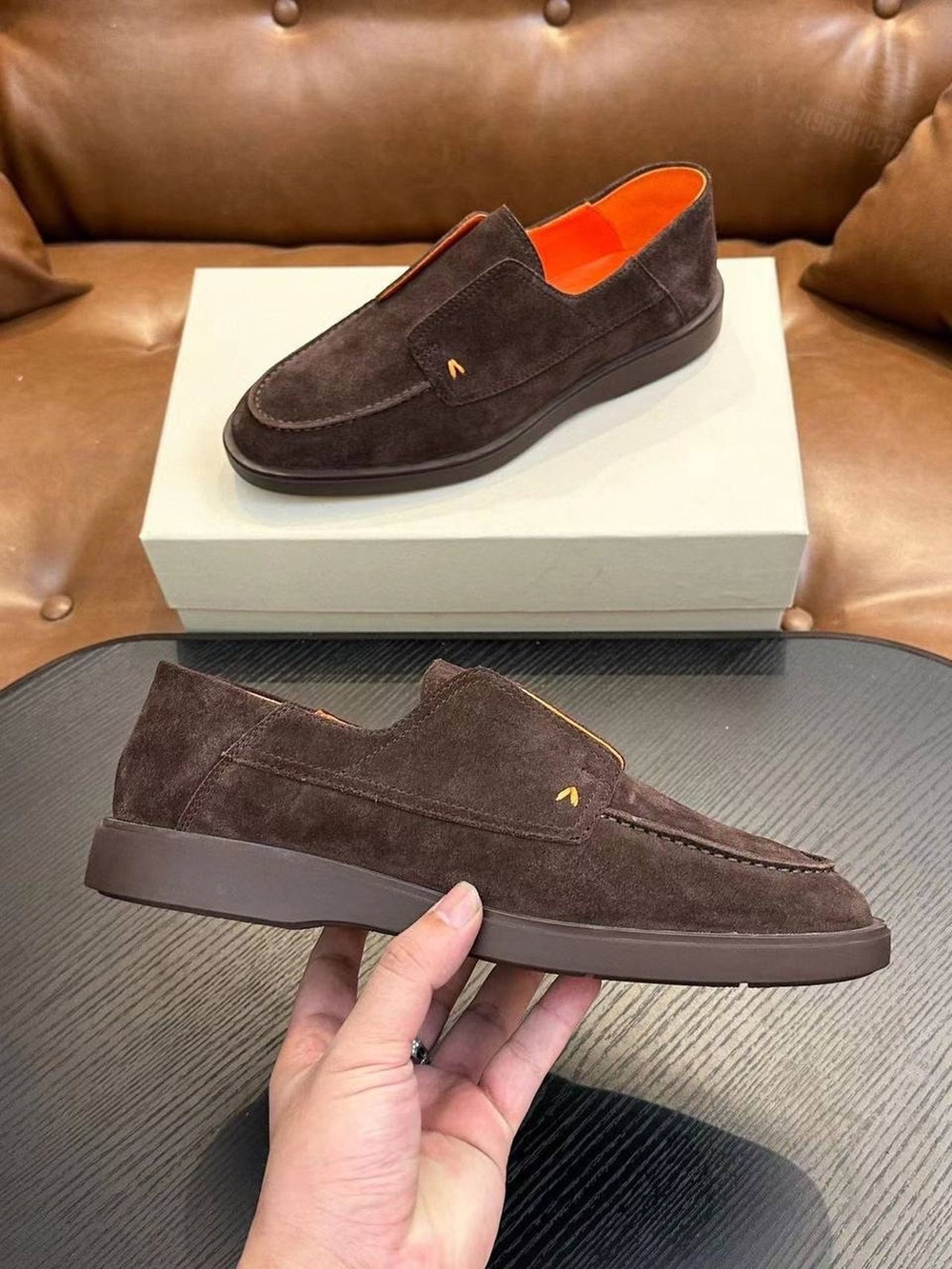 Лоферы Santoni
