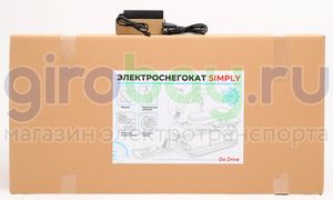 Детский электроснегокат SIMPLY GO-DRAVE (Черный)