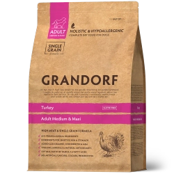 Grandorf Turkey, Adult Medium & Maxi для средних и крупных пород (Индейка)