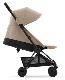 Прогулочная коляска Cybex Coya Cozy Beige с дождевиком и бампером/Matt Black 522005623