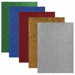 Картон цветной А4 СУПЕРБЛЕСТКИ, 5 листов 5 цветов, 280 г/м2, ОСТРОВ СОКРОВИЩ, 129880