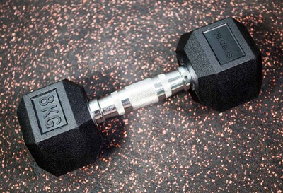 Гантель шестигранная (гексагональная) 8 кг