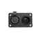 Seetronic C5F2C-W-B Комбинированный панельный разъем 5-и контактный