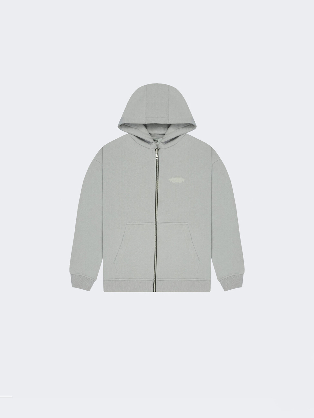 Худи UNIFORM Zip regular, Светло-серый