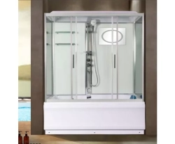 Душевая кабина WeltWasser (ВельтВассер) Emmer 150/85/55-2, с высоким поддоном, 150x85x217