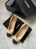 Кожаные туфли Chanel, 37,5