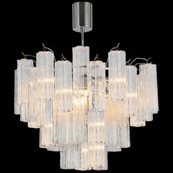 Люстра на штанге ILLUMICO  IL0179-8C-39 CR CL