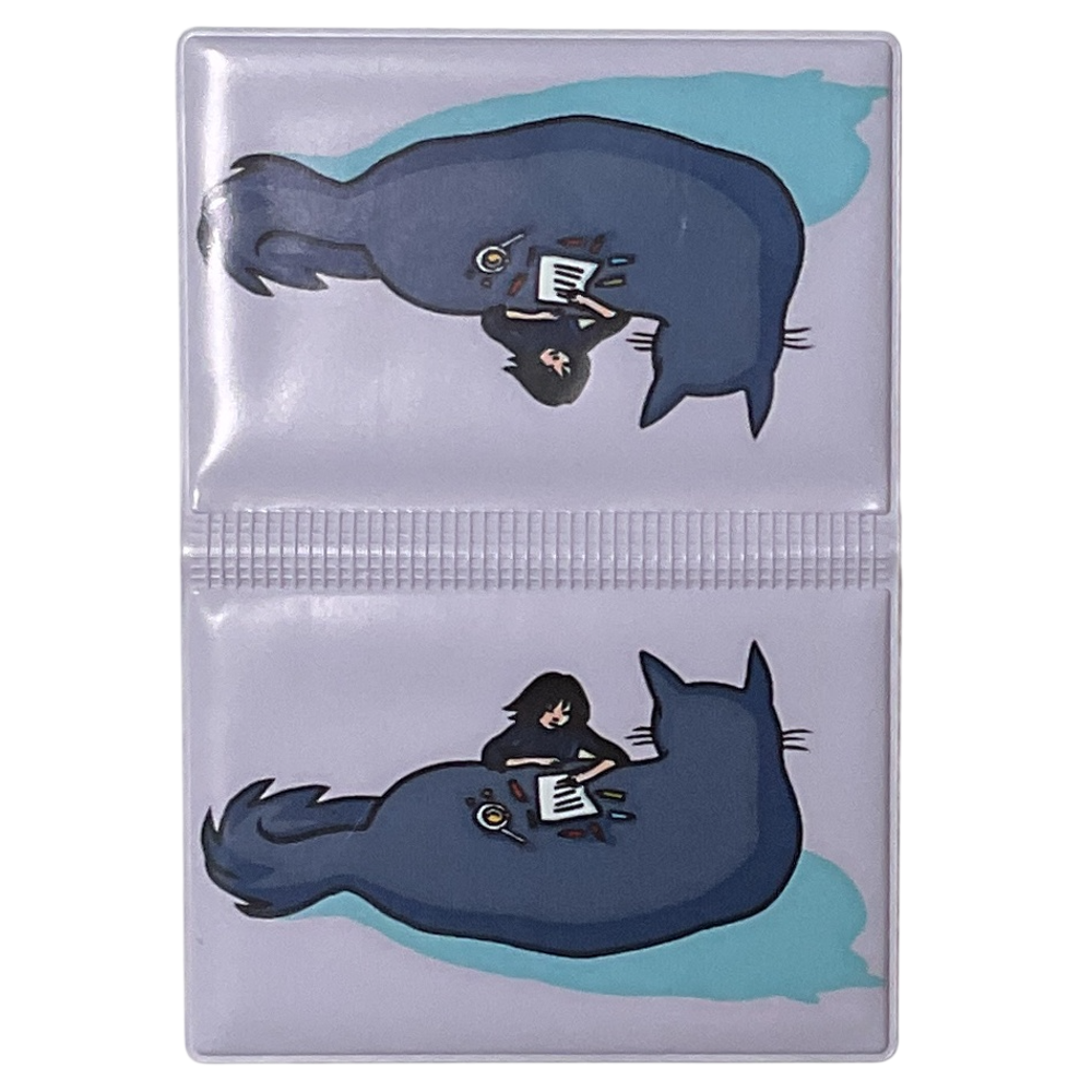 Обложка для транспортной карты "Котостол" увеличенная