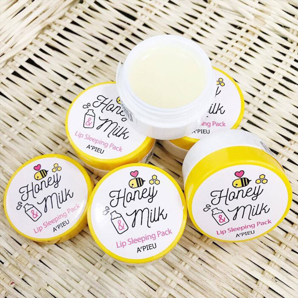 A'Pieu Honey & Milk Lip Sleeping Pack 6,7g