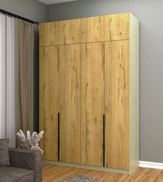 Шкаф ПАРМА-3 левый с антресолью ПАРМА-4 (2 шт)