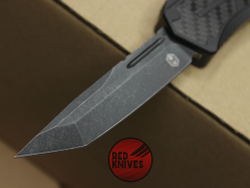 Нож Heretic Knives Colossus T/E - темная рукоять , темный танто клинок