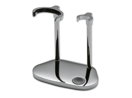 Подставка для бритвы и помазка Boker Chrome Stand for Razor and Shaving Brush