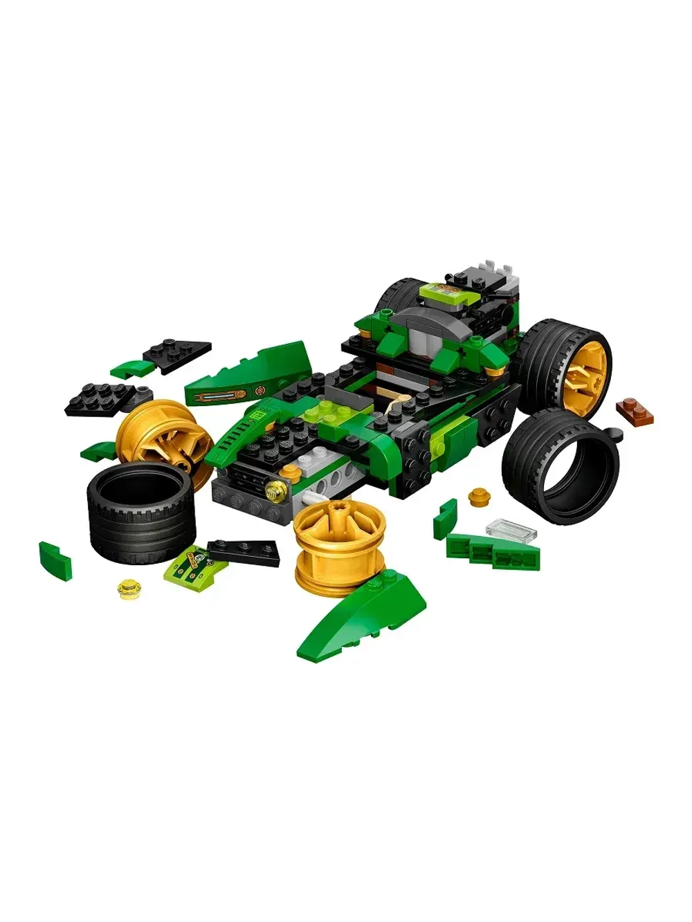 Конструктор Ниндзяго Гоночный автомобиль ЭВО Ллойда