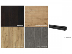 Кухонный гарнитур Адажио мега прайм 1500х2700 мм