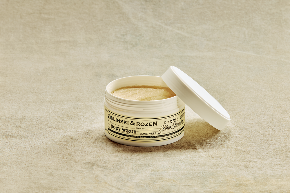 Скраб для тела Черная ваниль