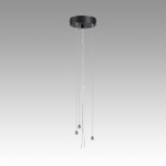 7753/L SN 093 Подвесное крепление для светильника QUANTUM LED металл/черный 1,5м QUANTUM