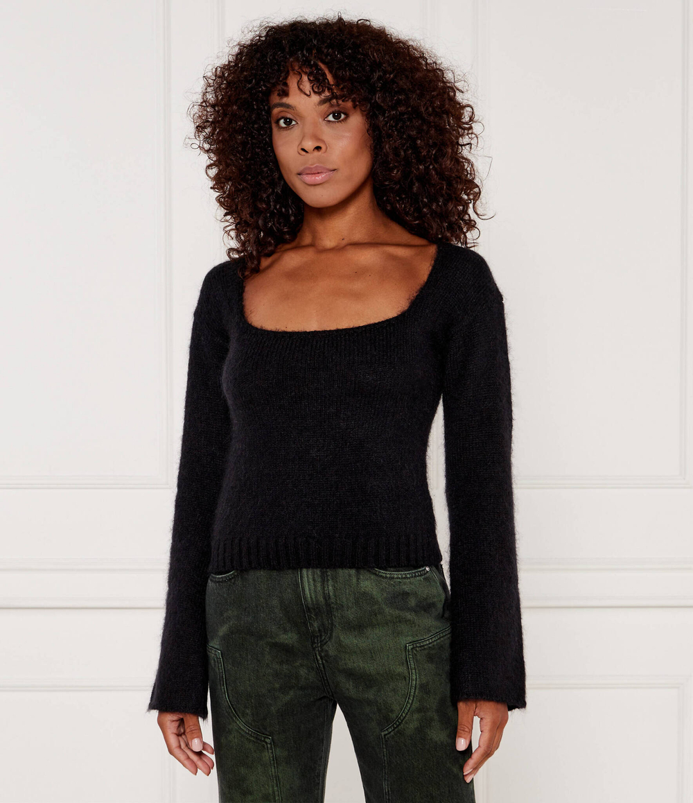 Хлопковый свитер ragamuffin Pinko - черный(104472 A28L)