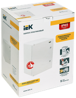 Корпус пластиковый ЩМПп 400х300х220мм УХЛ1 IP65 IEK
