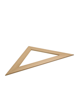 Треугольник из бука 400 мм