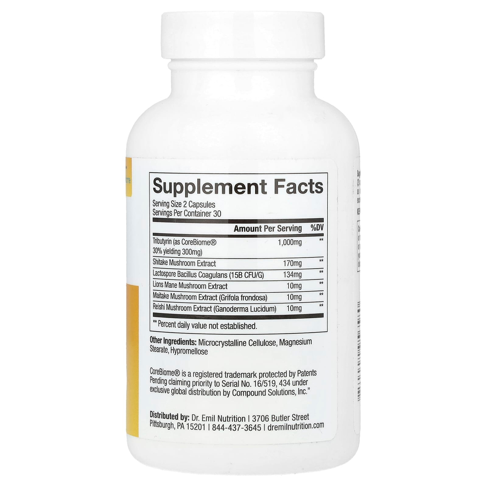 Dr. Emil Nutrition, Total Gut Complex, 60 капсул