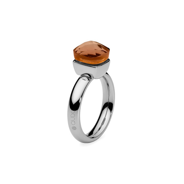 Кольцо Qudo Firenze smoked topaz 16.5 мм 610752 BR/S размер 16,5