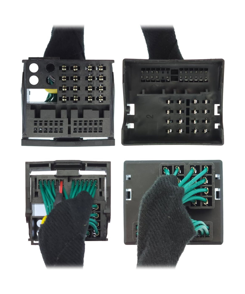 Комплект с разъёмами 12.3" BMW 5 (E60) 2009-2010 CIC - Car-Smart LUX-UE60СIС