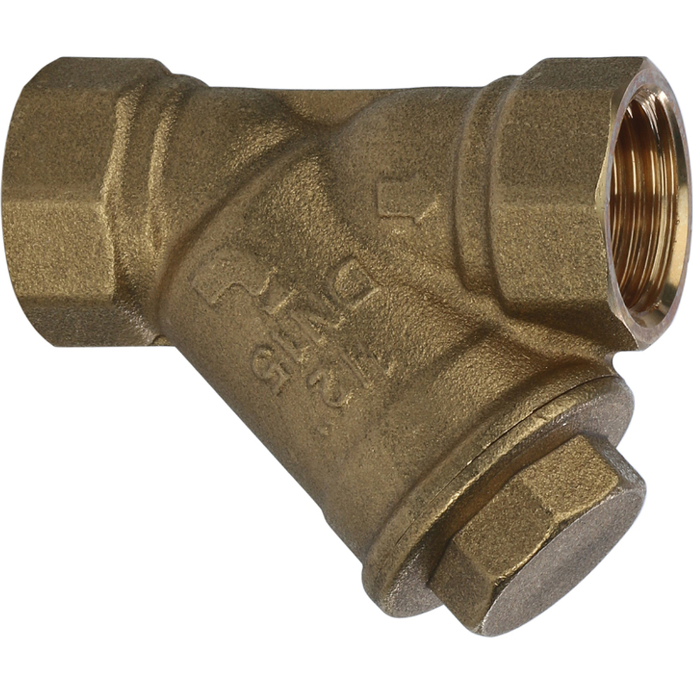 Фильтр косой сетчатый STOUT 1/2" ВР-ВР