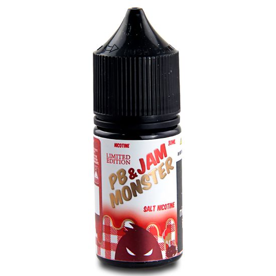 Жидкость Jam Monster (30 мл, 20 мг HARD SALT) PB & Strawberry