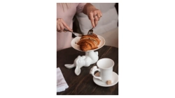 Блюдо на ножке Claystreet Мини Кролик 18 см