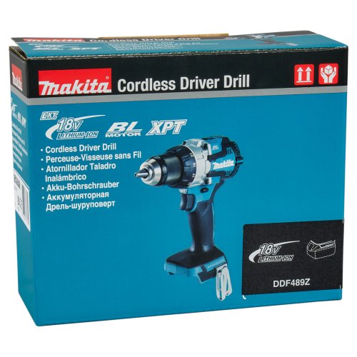 Дрель аккумуляторная Makita DDF 489 Z Li-ion