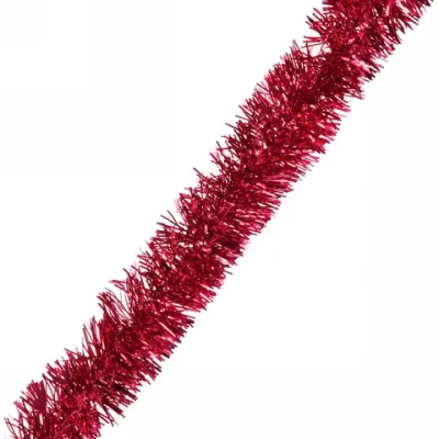 Мишура 2 м 4 см «Сказочное сияние», Красный