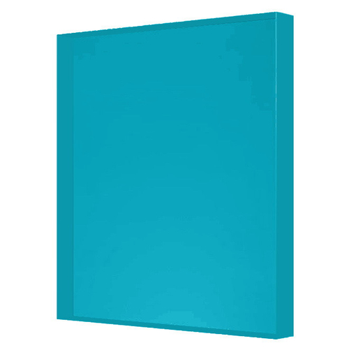 Поликарбонат монолитный Borrex бирюзовый 3050х2050х5 мм