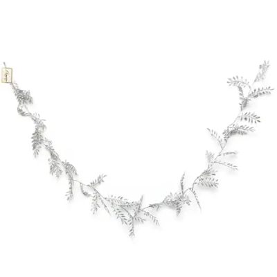 Украшение новогоднее «Сияющий росток» 1,80 м, Серебро