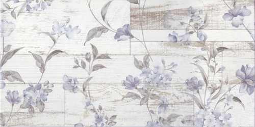 Плитка облицовочная San Remo белый 50*25 панно часть 1 GT14VG