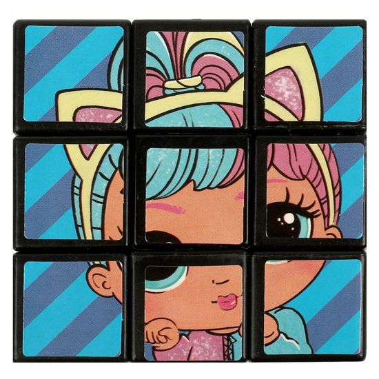 Логическая игра кубик 3х3, куклы, блист.11*17*9см ИГРАЕМ ВМЕСТЕ