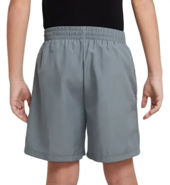 Шорты для мальчика теннисные Nike Dri-Fit Multi+ Training Shorts - smoke grey/white