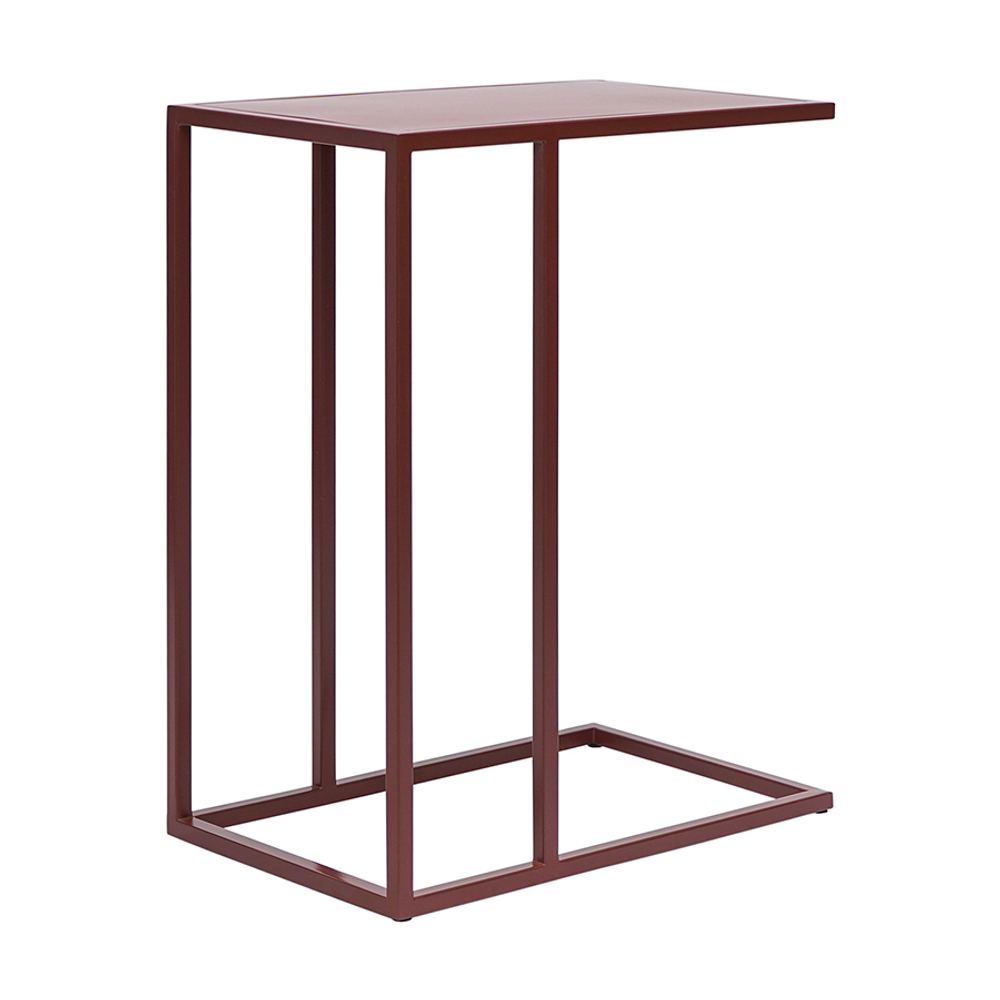 Столик приставной aksen, 46х30,5 см, красный