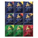 Чай RICHARD "Royal Selection Of Premium Teas" ассорти 9 вкусов, НАБОР 72 пакетика, 101540