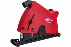 Кожух защитный с пылеотводом для угловой шлифмашины 230 мм WORTEX DS23000018