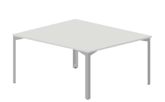 Составной стол на 2 рабочих места 158х136,6х75см, без отверстий