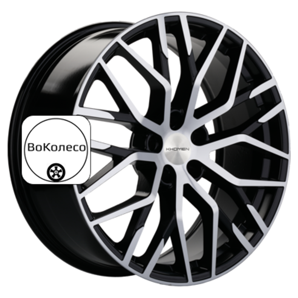 8,5x20/5x108 ET36 D65,1 KHW2005 (Exeed VX) Black-FP Khomen Wheels